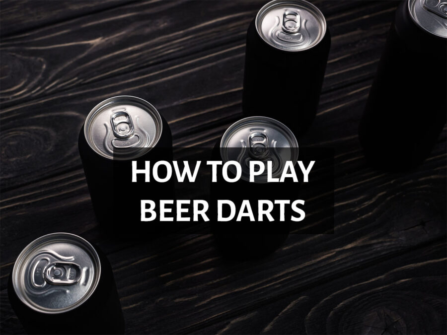 How to play beer darts
