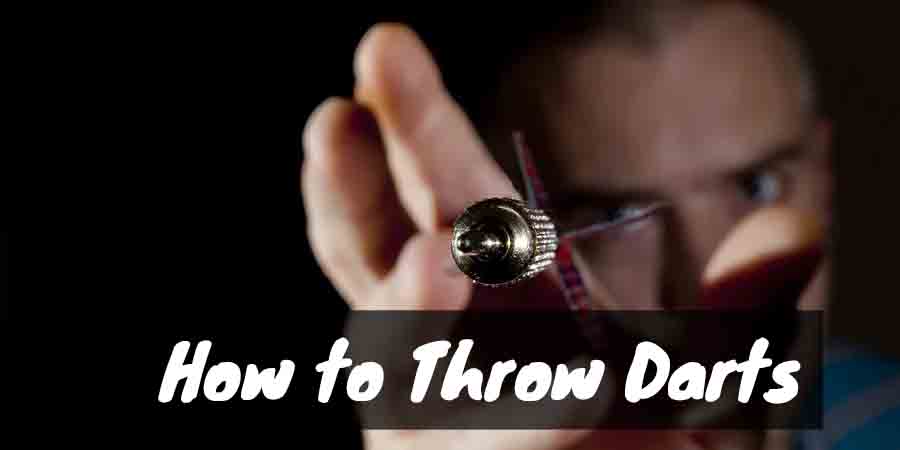 How to accurately throw darts